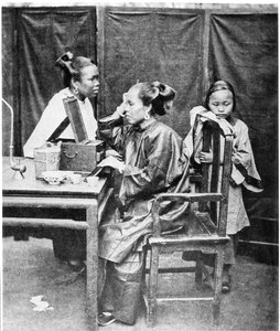 La toilette, c.1867-72 - John Thomson